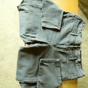 Black LeI jeans straight leg skinny